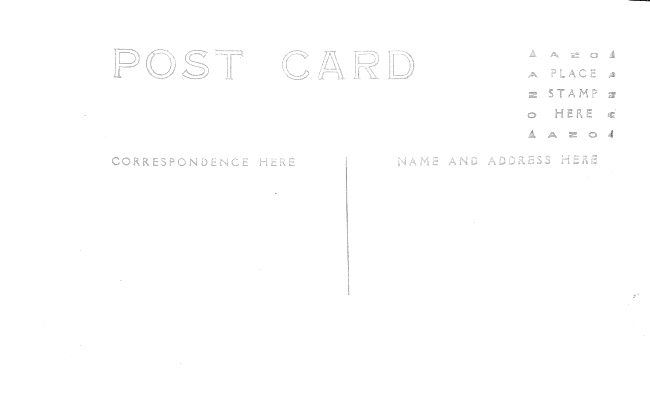 Alma Postcard