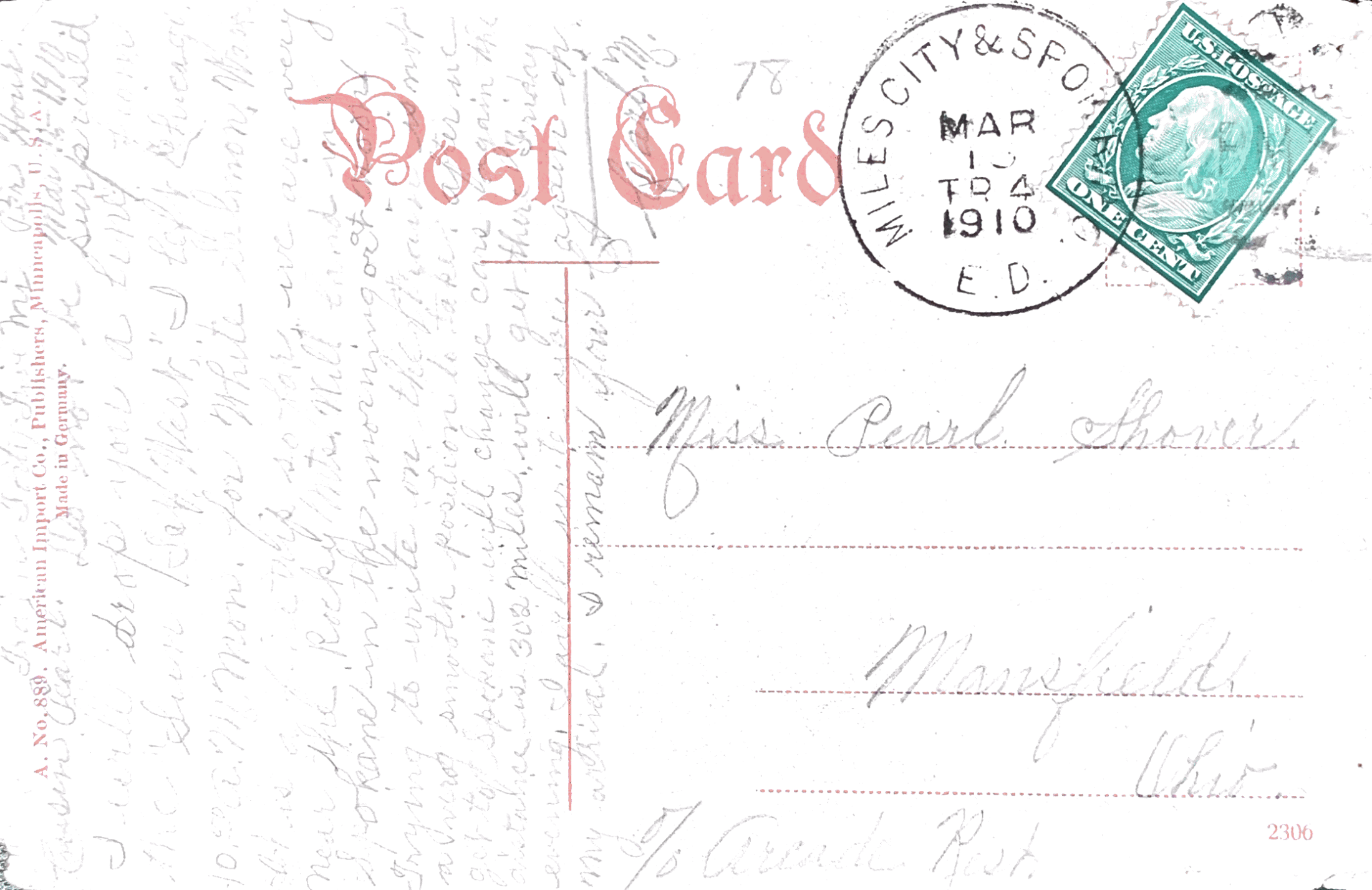 Billings Postcard