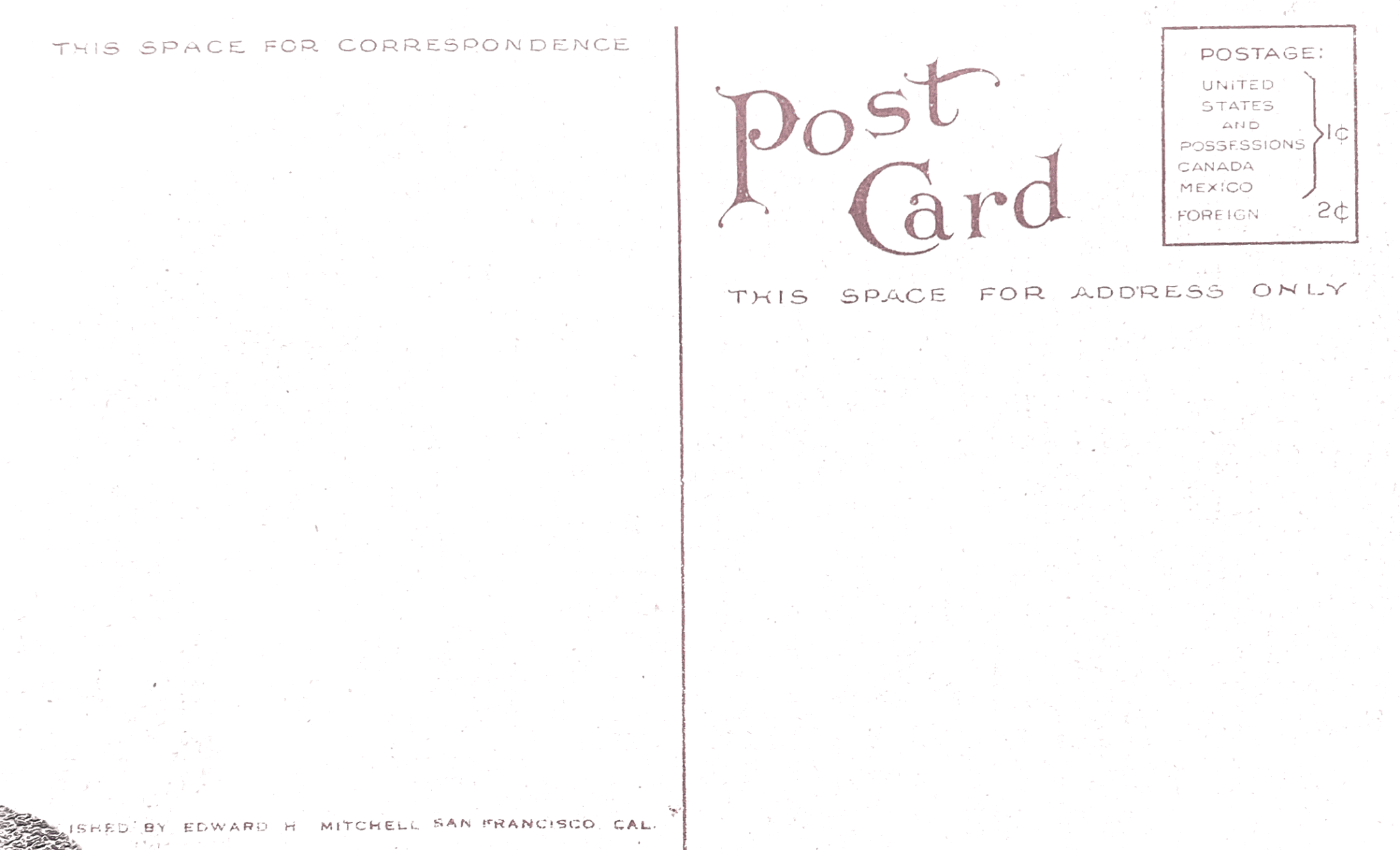 California Postcard