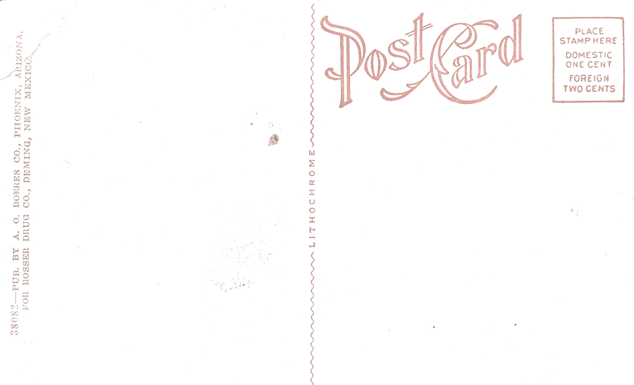 Deming Postcard