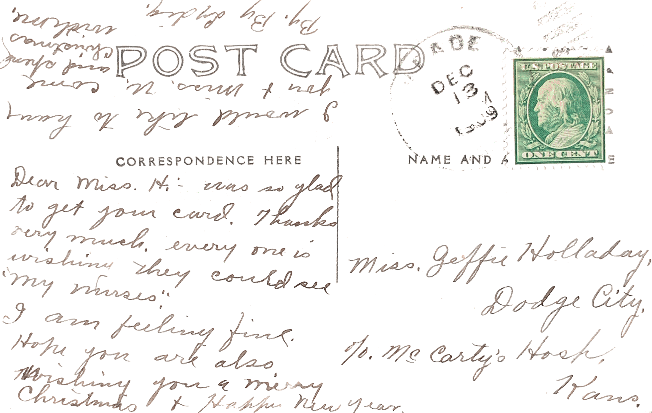 Meades Postcard