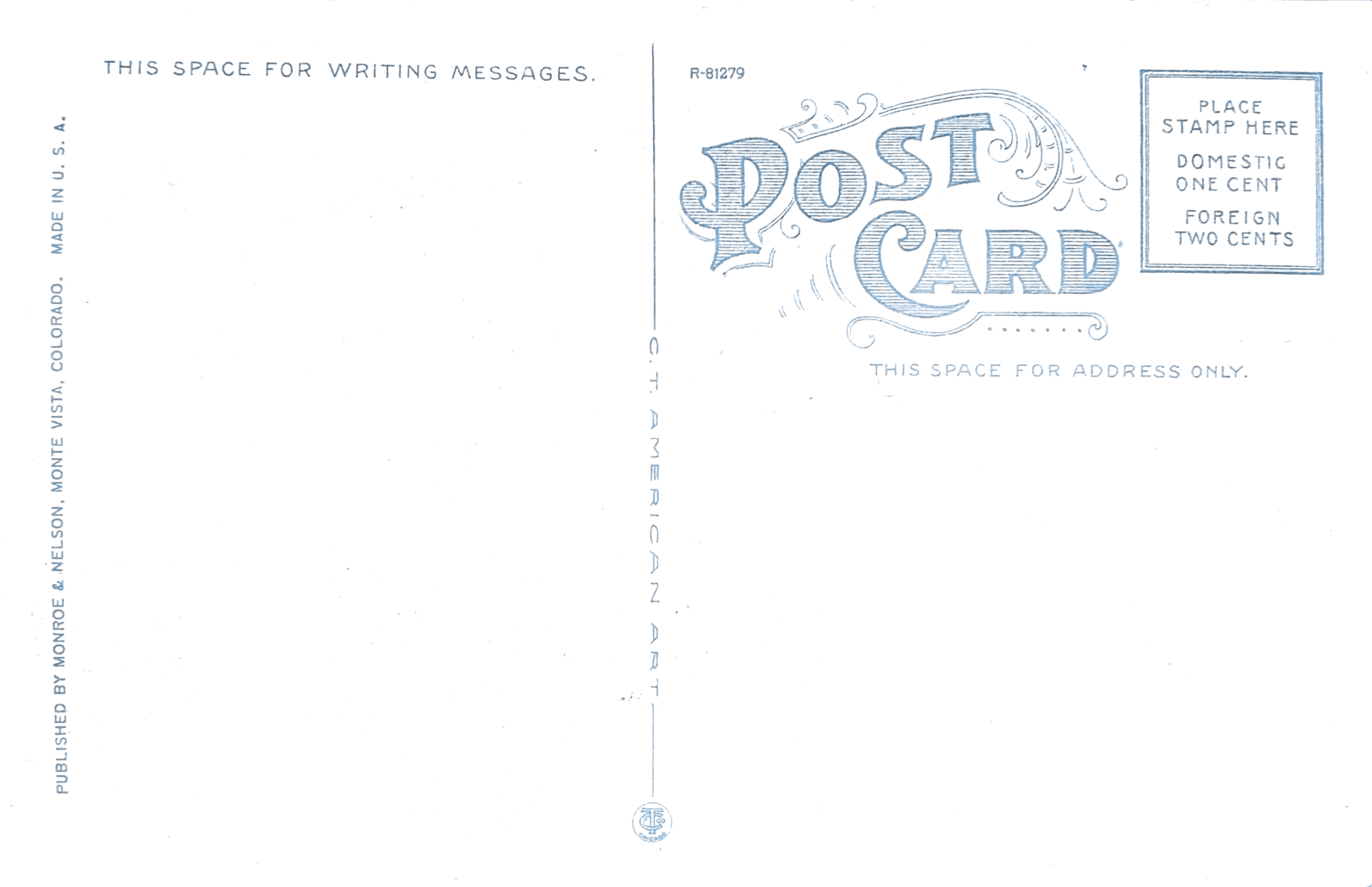 Monte Vista Postcard