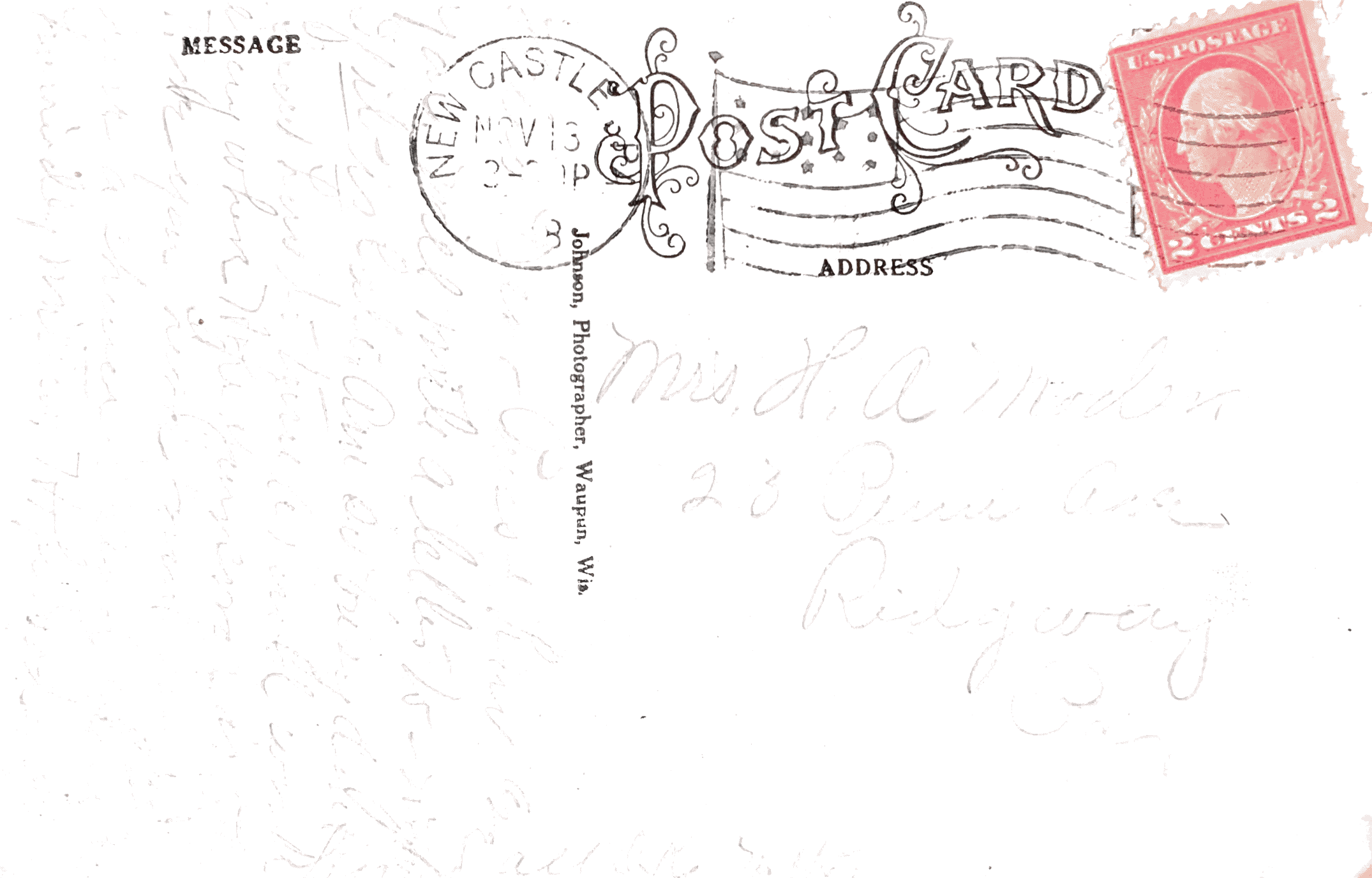 New Castle Postcard