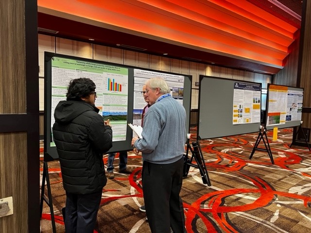 Judging of poster presentations